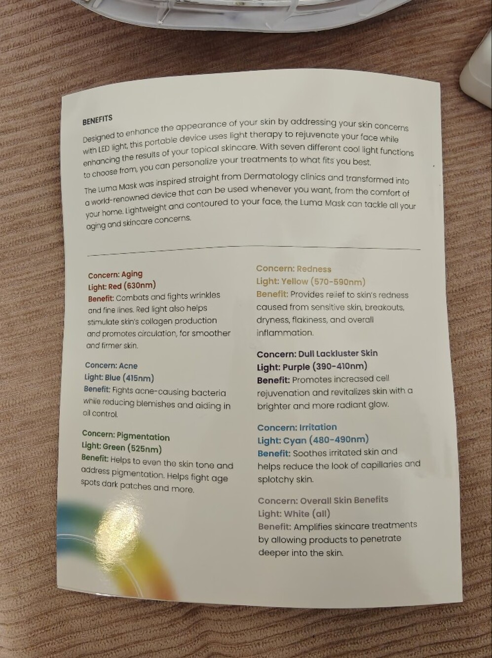 Pure Daily Care LED Face Mask - Picture 6 of 6